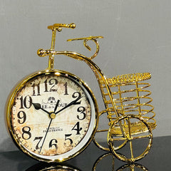 Golden Cycle Clock-T146