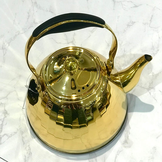 Steel Kettle Golden (1.5Litre)