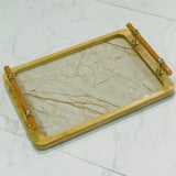 Single Piece Wooden Tray-Small