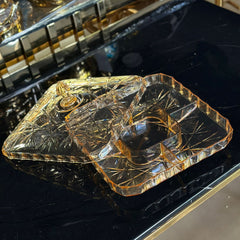 Acrylic Dry Fruit Tray Square-G5044