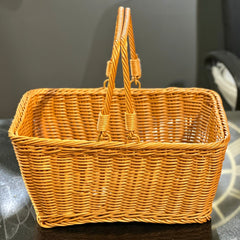 Cane Basket with Handle