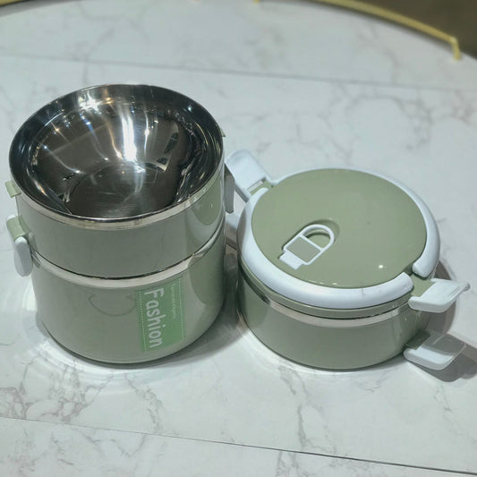 3 Layer Lunch Box-Green