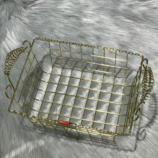 Bread Serving Basket-Golden