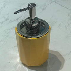 Ceramic Soap Dispenser-Yellow