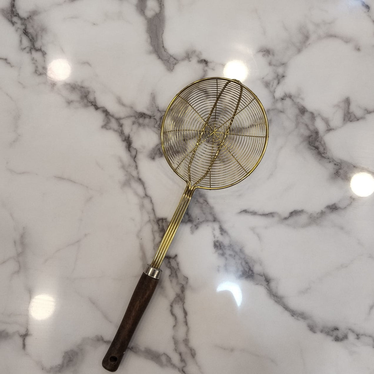 Wooden Handle Golden Stainer Small