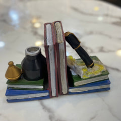 1 Pair Pen&Ink Bottle Bookends