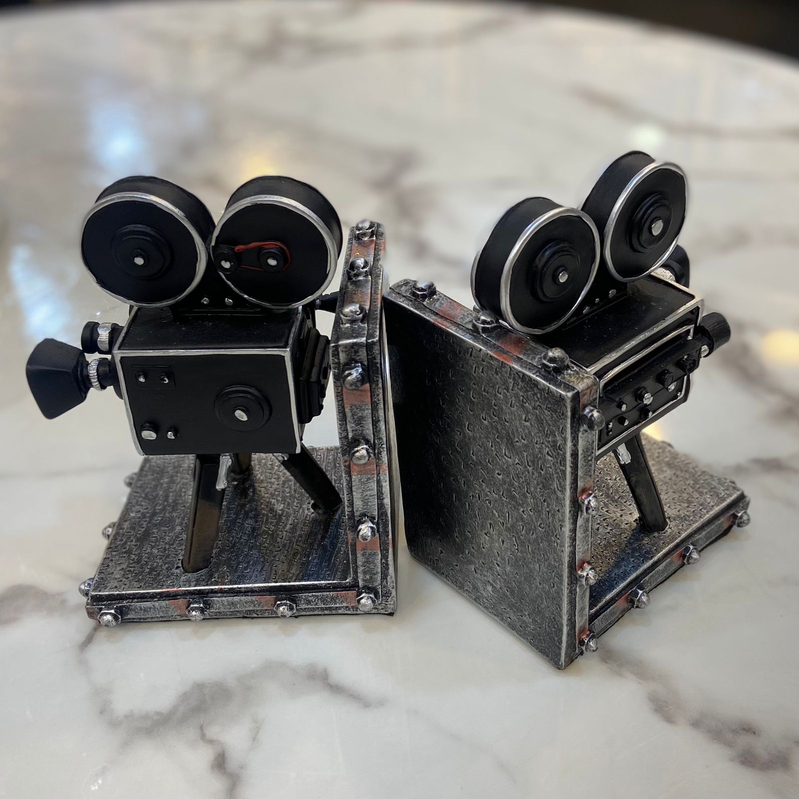 Vintage Camera Bookends