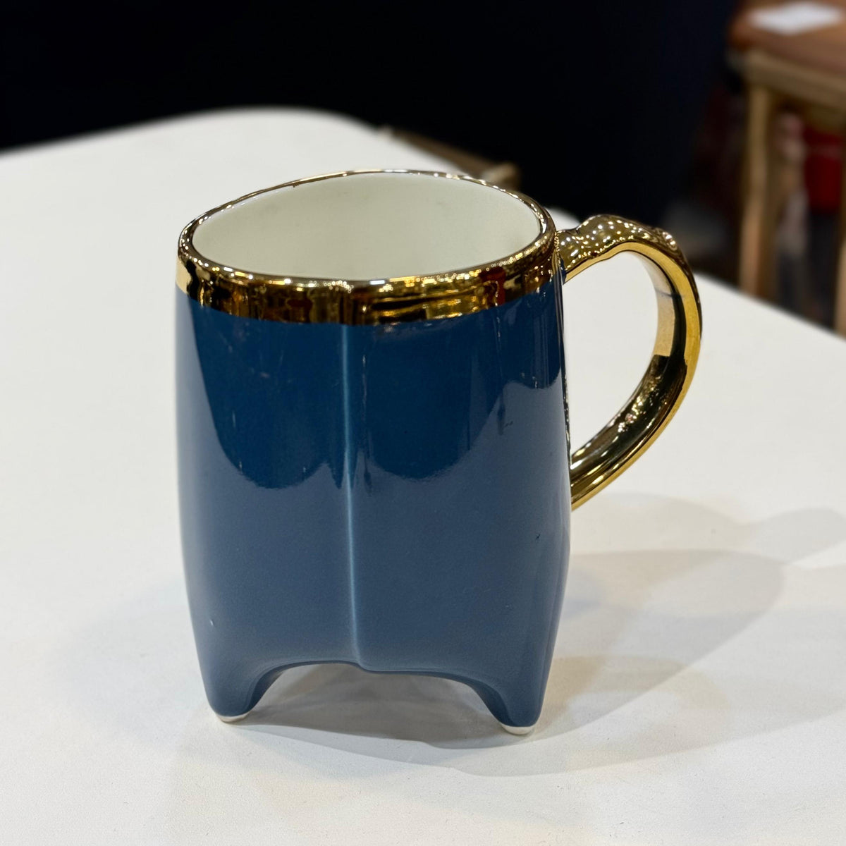 Ceramic Coffee Mug Blue -M33