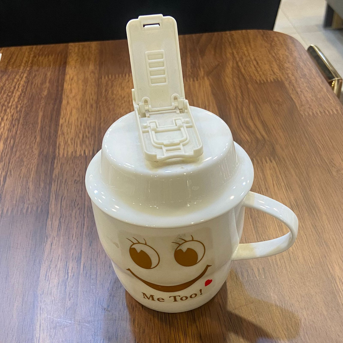 Ceramic Mug With Mobile Holder-D2