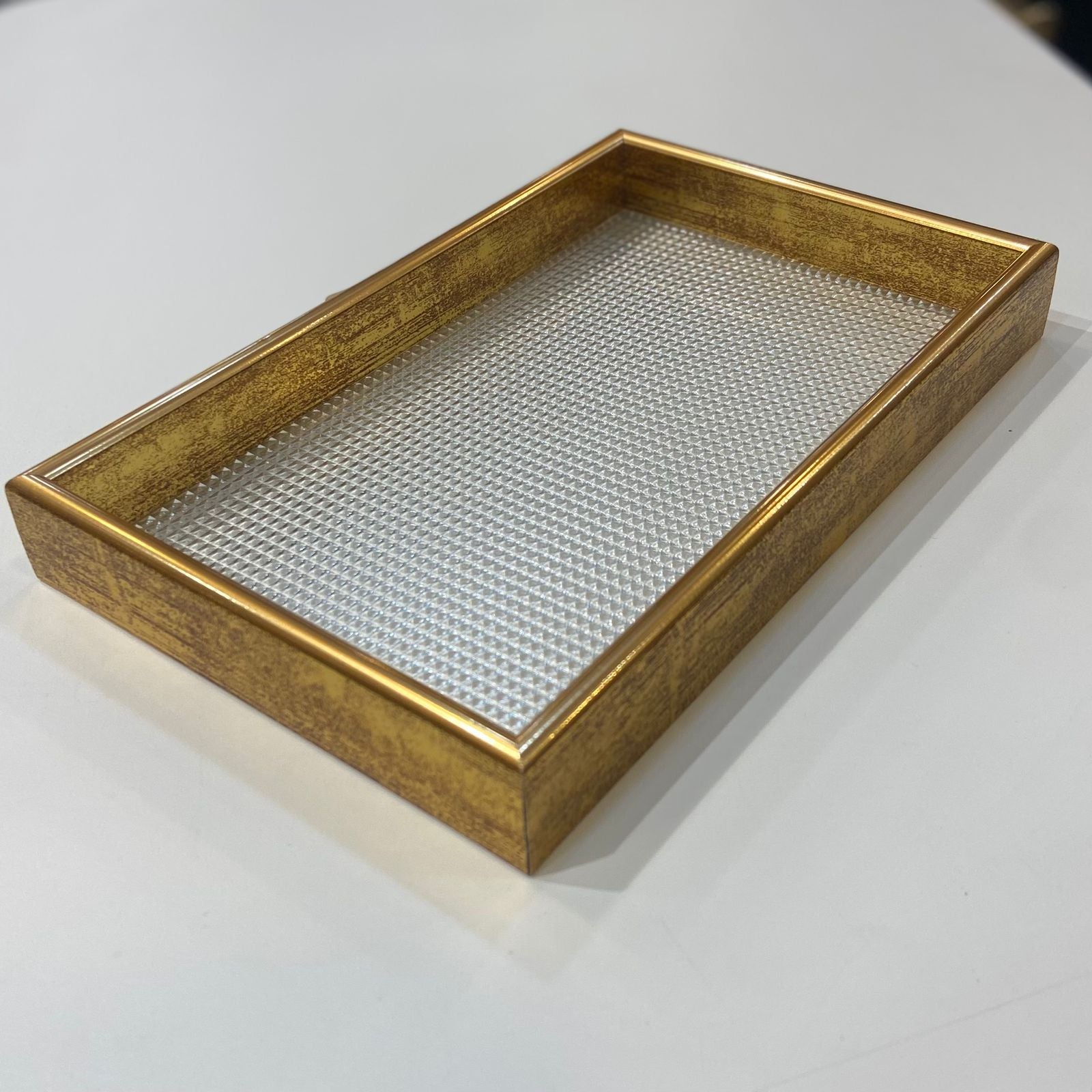 Glass Base Serving Tray-D4