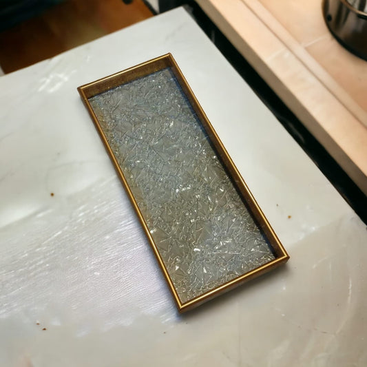 Glass Base Serving Tray