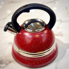 Stainless Steel Kettle 3L-Red