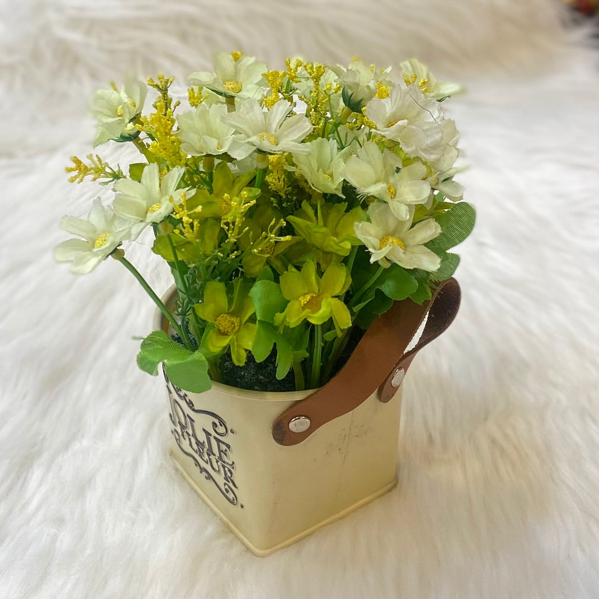 Artificial Flower With Pot-D10