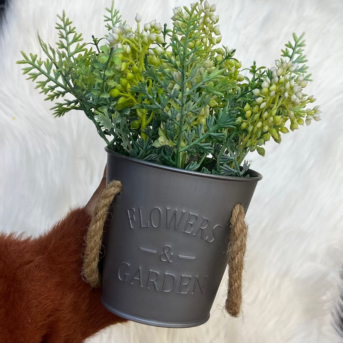 Artificial Flower With Pot-D2