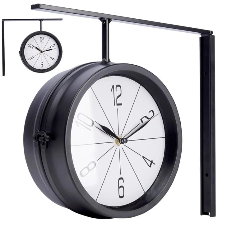 Metal Wall Clock   Double Side