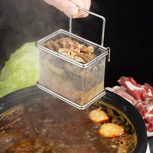 1 Pc Deep Fry Basket Strainer