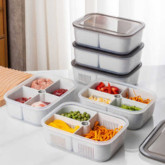 4 Compartment Multipurose Storage Box