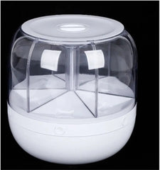 6  Compartment Grain Storage Dispenser Round Large
