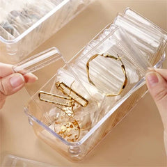 Transparent Earring Storage Box