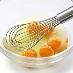 Wooden Handle Egg Beater-L