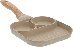 3 Slot Frying Pan-OffWhite