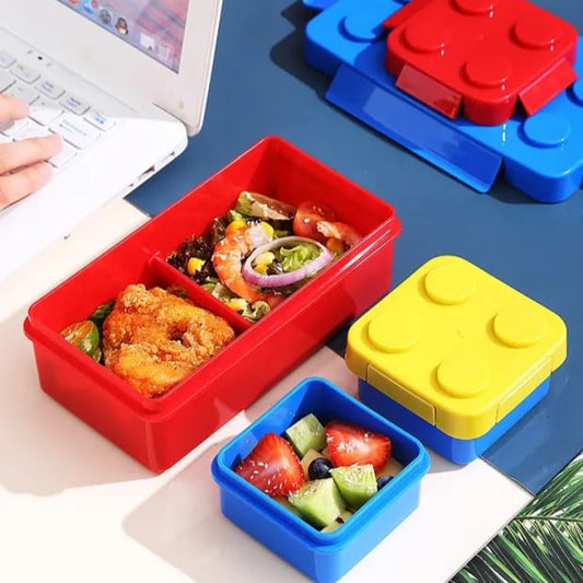 Lego Shape Lunch Box