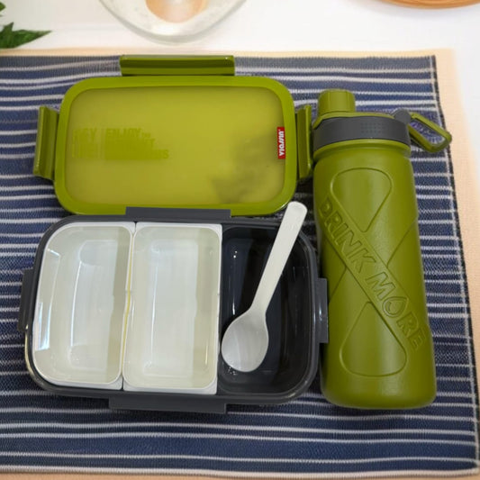 LunchBox with Bottle 7429 -Parrot