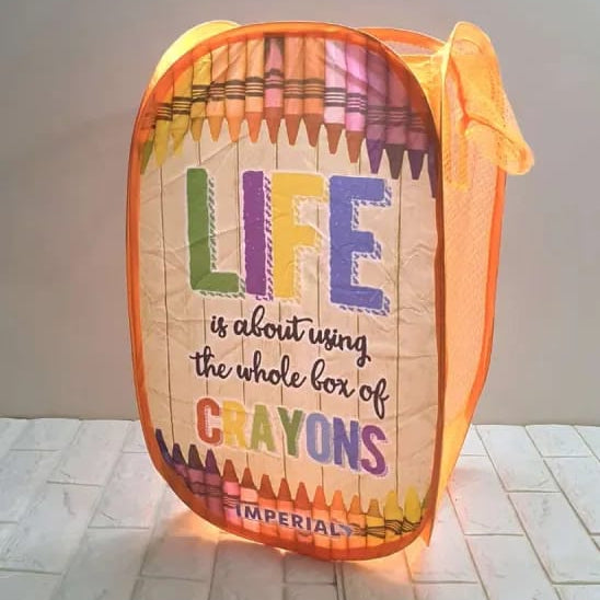 Imperial Foldable Pop Up Mesh Washing Laundry Basket