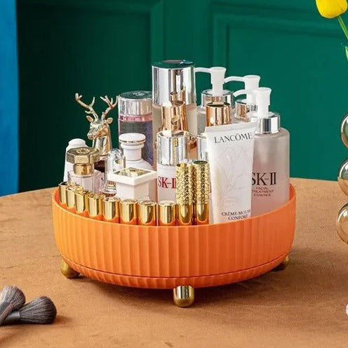 360°Rotating Storage Shelf-Orange