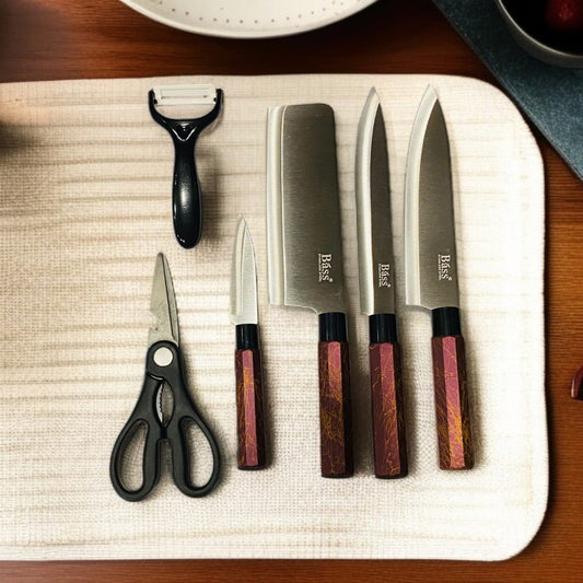 6 Pcs Knife Set-D7