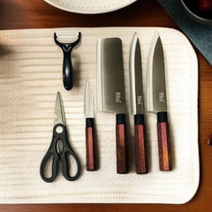 6 Pcs Knife Set-D7