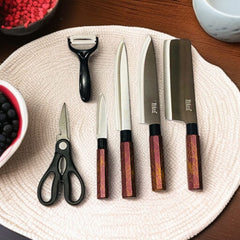 6 Pcs Knife Set-D7