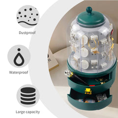 360° Rotatable Jewelry Organizer