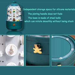 360° Rotatable Jewelry Organizer