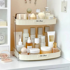 Desktop 2 Layer Cosmetic Storage Rack