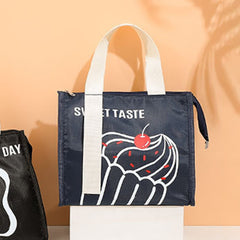 Insulated Food Storage Bag with Zip-Blue