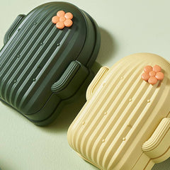 Cactus Shaped Soap Dish-Green