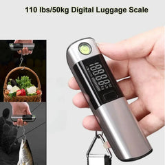 Digital Luggage Scale with Measure Tape