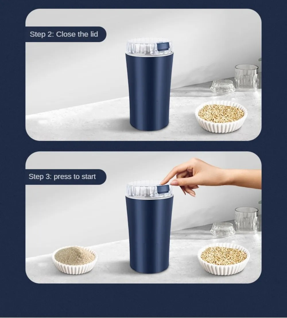 Portable Electric Spices & Coffee Grinder