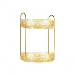 2 Tier 360 Rotating Makeup Organizer