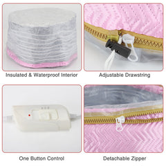 Washable Heating Cap for Oil & Scalp Therapy