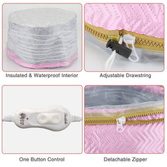 Washable Heating Cap for Oil & Scalp Therapy