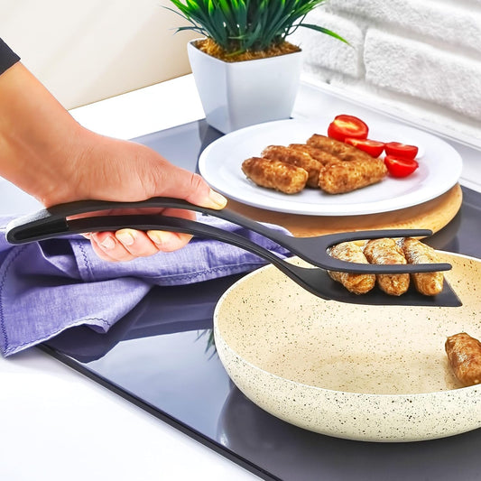 2 in 1 Grip and Flip Spatula Tong