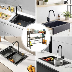 2-TIER OVERSINK DISH DRYING EXPANDABLE  RACK