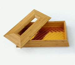 Elegant Wooden Tissue Box