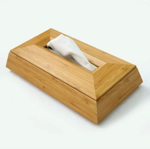 Elegant Wooden Tissue Box