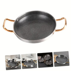 Laser Coated Wok Double Handle Gold 26cm
