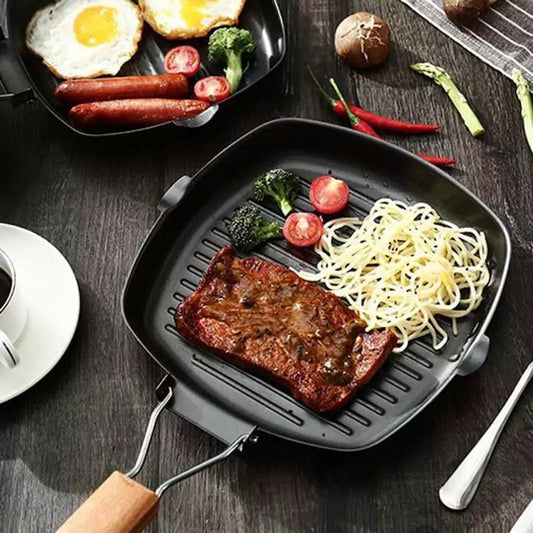Foldable Handle Grill Pan-24cm