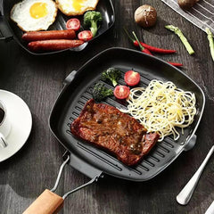 Foldable Handle Grill Pan-24cm