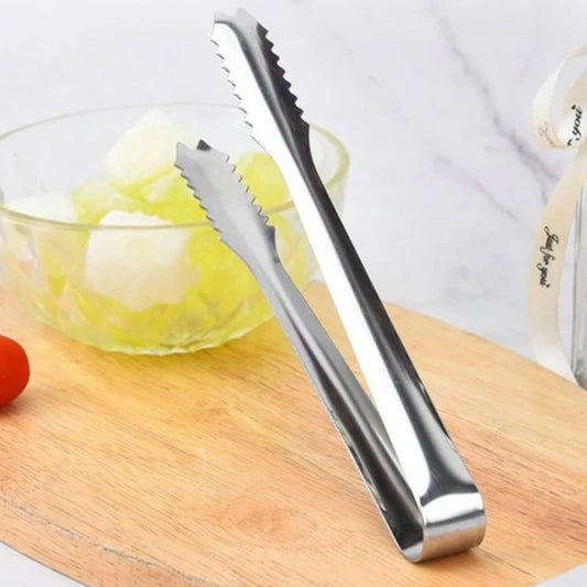 Stainless Steel Mini Tong-Silver